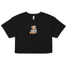 Load image into Gallery viewer, Teddy Bear Crop Tee