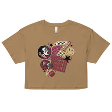 Load image into Gallery viewer, Florida State University Crop Tee
