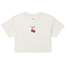 Load image into Gallery viewer, Cherry Crop Tee
