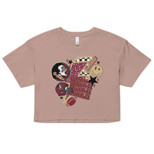 Load image into Gallery viewer, Florida State University Crop Tee