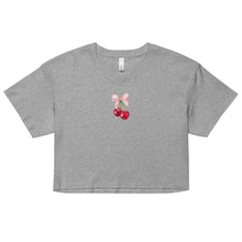 Load image into Gallery viewer, Cherry Crop Tee
