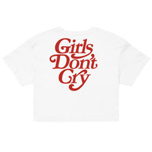 Load image into Gallery viewer, Girls Don&#39;t Cry Crop Tee
