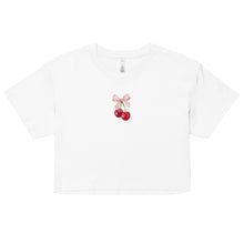 Load image into Gallery viewer, Cherry Crop Tee
